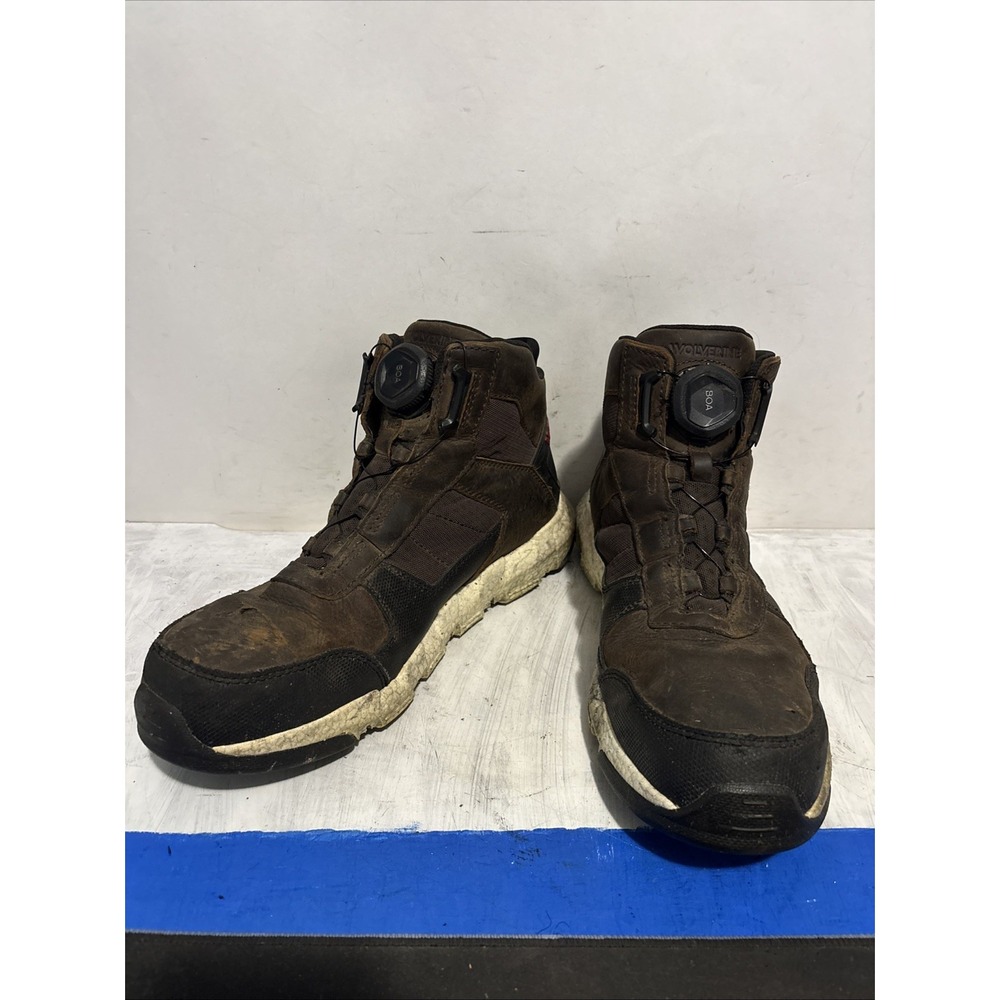 Wolverine Rev BOA UltraSpring CarbonMax Men Work Boot Brown W221040 Size 10M